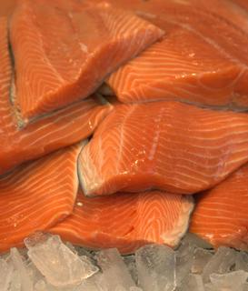 Salmon Fillets Skin On Pin bone out