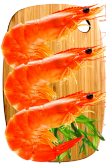 Large Cooked Tiger Prawns 26/30 KG