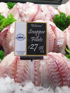 Fresh Fillet display