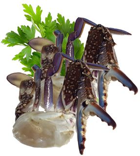 Frozen Cut Blue Swimmer Crabs (16/20)  2KG