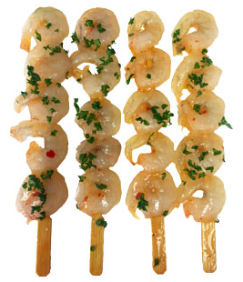 Sweet Chilli Prawn Skewers (10 skewers)