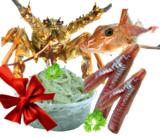 Crayfish, Gurnard, Whitebait Gift pack